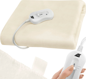 Elektromos melegítő takaró - 3 fűtési fokozattal, túlmelegedés elleni védelemmel - 60 W, 150 x 80 cm (BB-4597)
