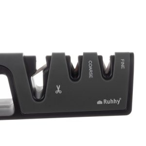 Konyhai késélező, ollóélező - csúszásmentes lábakkal, ergonomikus fogantyúval (BB-22503) - Image 10