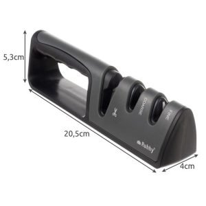 Konyhai késélező, ollóélező - csúszásmentes lábakkal, ergonomikus fogantyúval (BB-22503) - Image 9