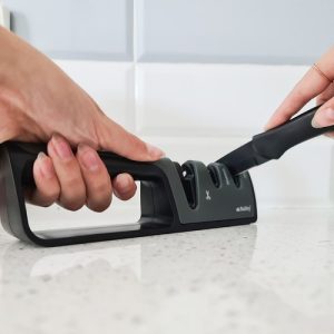 Konyhai késélező, ollóélező - csúszásmentes lábakkal, ergonomikus fogantyúval (BB-22503) - Image 2