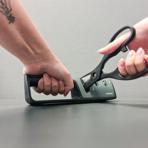 Konyhai késélező, ollóélező - csúszásmentes lábakkal, ergonomikus fogantyúval (BB-22503) - Image 3