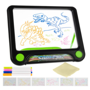 Dinoszaurusz neon - átrajzoló tábla másoló rajztábla (BB-16949)