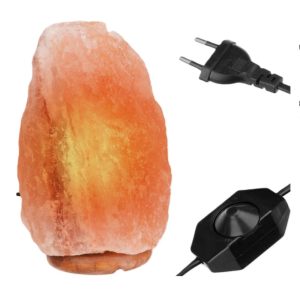 Himalája sókristály lámpa természetes sóval (BB-22722)