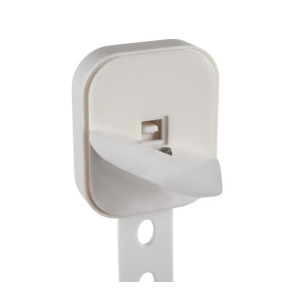 Méretre vágható 6 db-os öntapadó biztonsági gyerekzár készlet - fehér (BB-21913) - Image 7