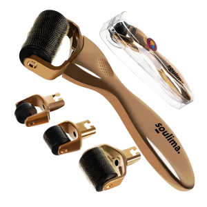 Mezoterápiás derma roller cserélhető fejekkel - bőrregeneráló tűs henger (BB-22846)