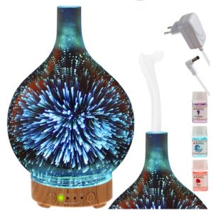 Éjszakai LED lámpa légpárásító aromaterápia funkcióval (BB-22356)