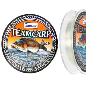 Teamcarp monofil 150m vízben láthatatlan szakadásnak és kopásnak ellenálló damil (FX)(BBHR)