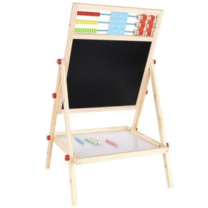 6in1 forgatható, multifunkciós oktató rajztábla abakusszal, kiegészítőkkel (BB-22472) - Image 13