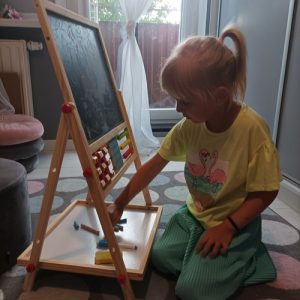 6in1 forgatható, multifunkciós oktató rajztábla abakusszal, kiegészítőkkel (BB-22472) - Image 17