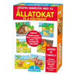 Játszva ismerjük meg az állatokat és a kölykeiket! Oktató játék gyerekeknek (BBJ)