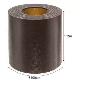 Belátásgátló biztonsági takaró szalag kerítéshez barna színű 19 x 3500cm (BB-23707) - Image 14