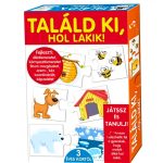 Találd ki hol lakik! képességfejlesztő játék gyerekeknek (BBJ)