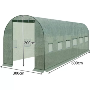 Prémium fólia 6 x 3 x 2 m-es fóliasátorhoz – UV-, és vízálló, 12 ablakkal (BB-23308) - Image 8