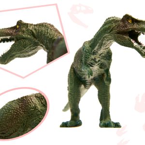 Dinoszaurusz figurakészlet készlet 7 darab különböző dinoszaurusszal tojásokkal, kiegészítő elemekkel (BBI-6397) - Image 6