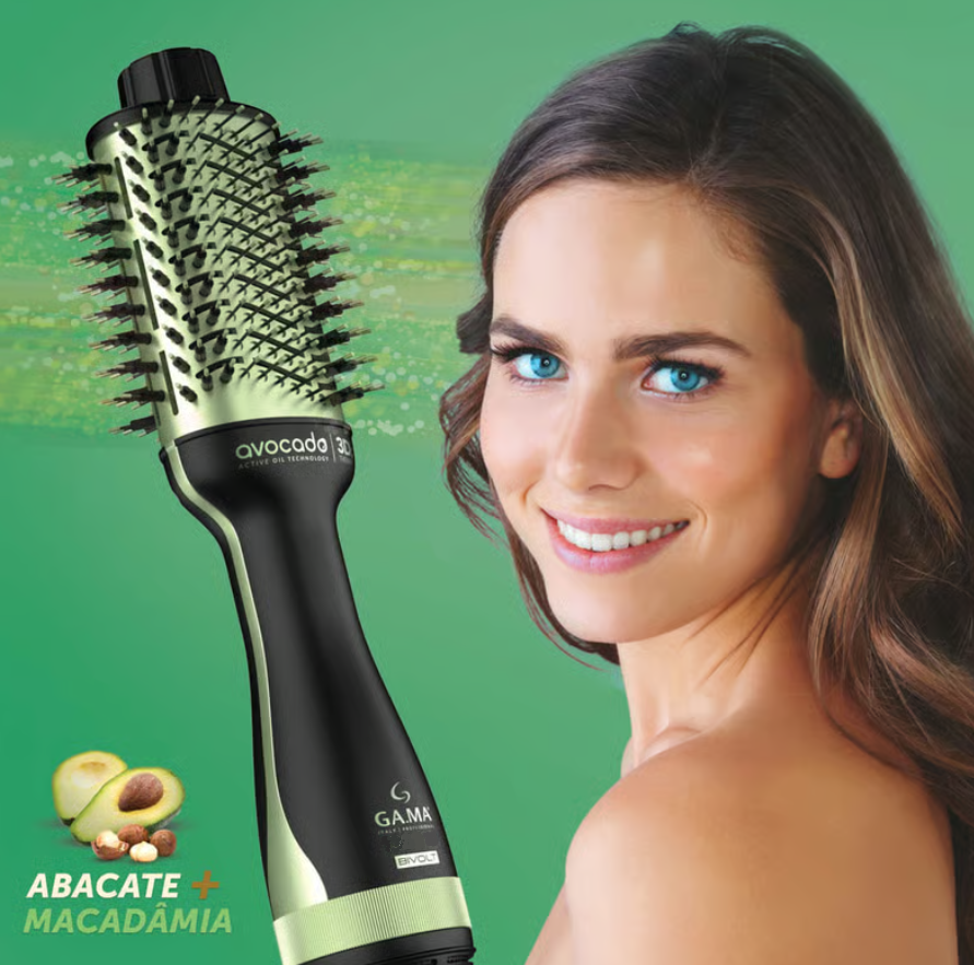 Forró levegős dúsító hajszárító és hajformázó kefe – elektromos fésű 3az1-ben, 2000W fúvással (BBM) 10