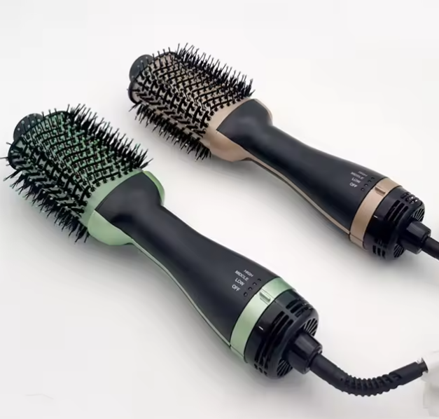 Forró levegős dúsító hajszárító és hajformázó kefe – elektromos fésű 3az1-ben, 2000W fúvással (BBM) 2
