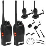 2 darabos Baofeng Walkie Talkie szett zseblámpával – Baofeng BF-777S, BF-666S (BBV)(BBL)