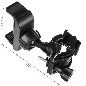 360°-ban állítható szögű telefontartó biciklire, rollerre és babakocsira (BB-14207) - Image 6