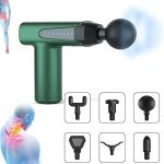 Fascial Gun – többfunkciós vibrációs masszázspisztoly LED kijelzővel – hatékony fájdalomcsillapítás és mélylazítás (BBV)