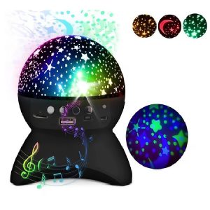 LED csillagos égbolt projektor bluetooth hangszóróval és telefonos vezérléssel – varázslatos éjszakai fény (BBV)(BBD)