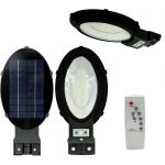 120W napelemes LED térvilágító lámpa – mozgásérzékelővel és távirányítóval (BBV)