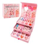 Fashion Beauty 24 részes sminkkészlet gyerekeknek – mosható kozmetikai szett lányoknak (BBJ)