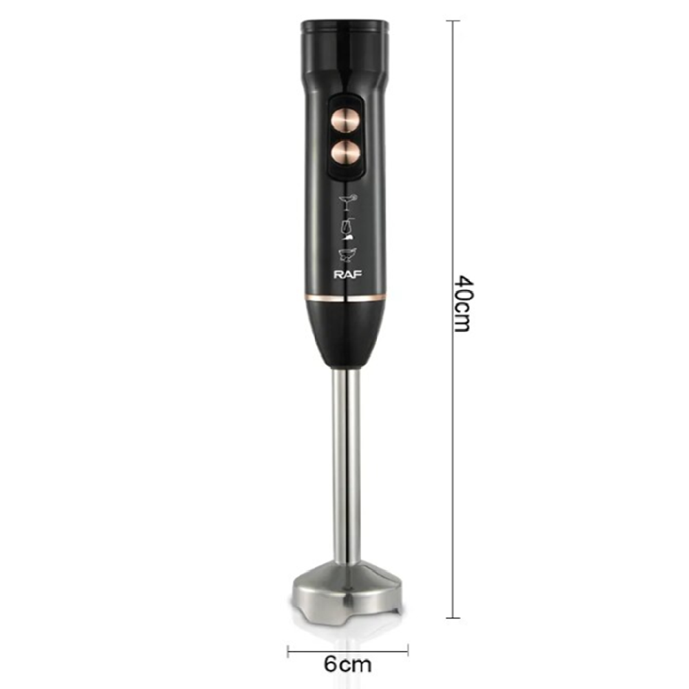 RAF 1200W kézi botmixer – nagy teljesítményű, ergonomikus turmixgép levesekhez, szószokhoz és smoothiekhoz R237B (BBD) - Image 6