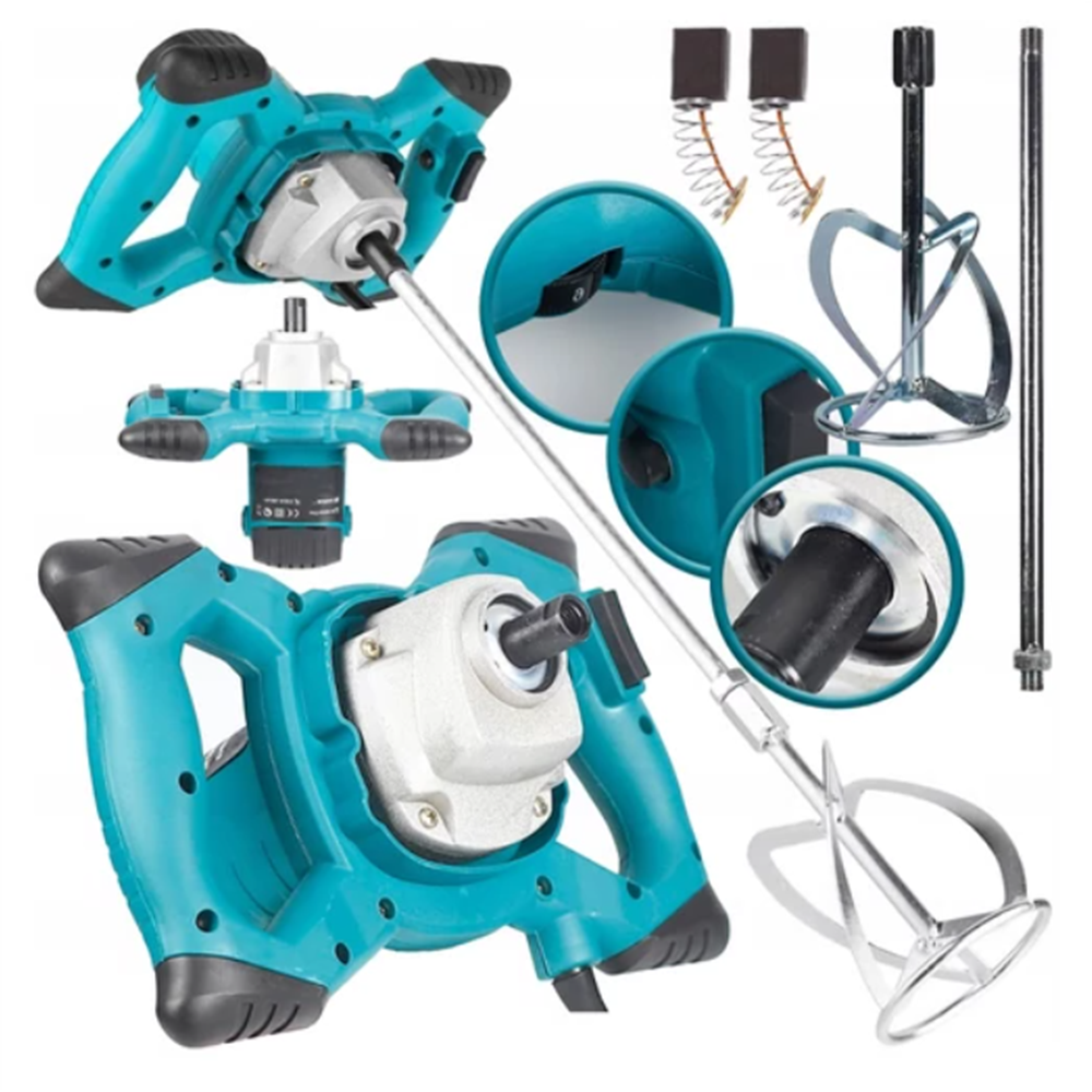 2800W FORCE-TOOLS Festék- és anyagkeverő – erős elektromos keverő építőipari munkákhoz RK-4043 (BBE)