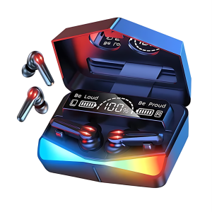 DAMIX M28 TWS vezeték nélküli gamer fülhallgató – Bluetooth kapcsolat, LED kijelzős töltőtokkal (BBD)