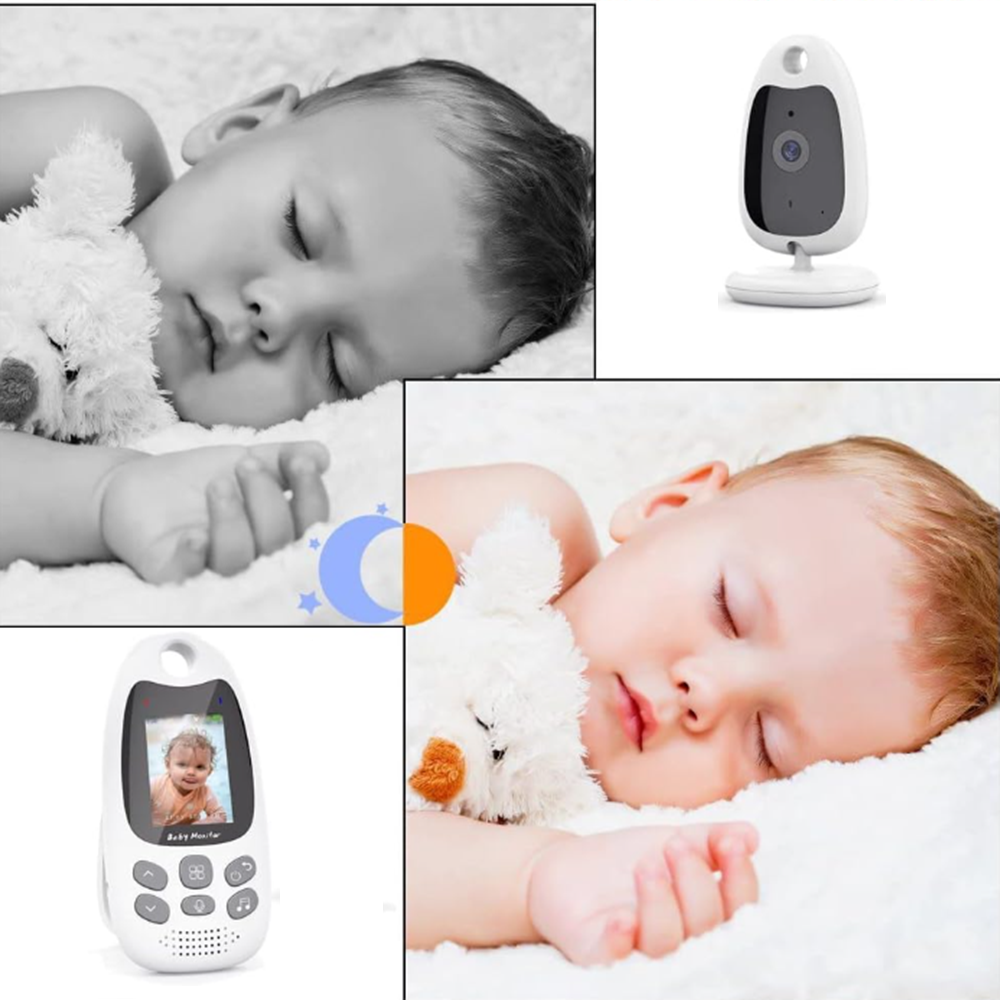 Hordozható digitális babakamera – kétirányú hangkapcsolat és beépített hőmérő VB610 KE23-450 (BBD) - Image 4