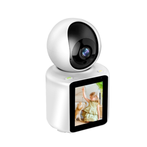 Intelligens babafigyelő kamera Full HD 1080p felbontással – WiFi, 2.8" LCD kijelző, éjszakai látás, kétirányú kommunikáció, mozgásérzékelő és videóhívás funkció W06 (BBD)