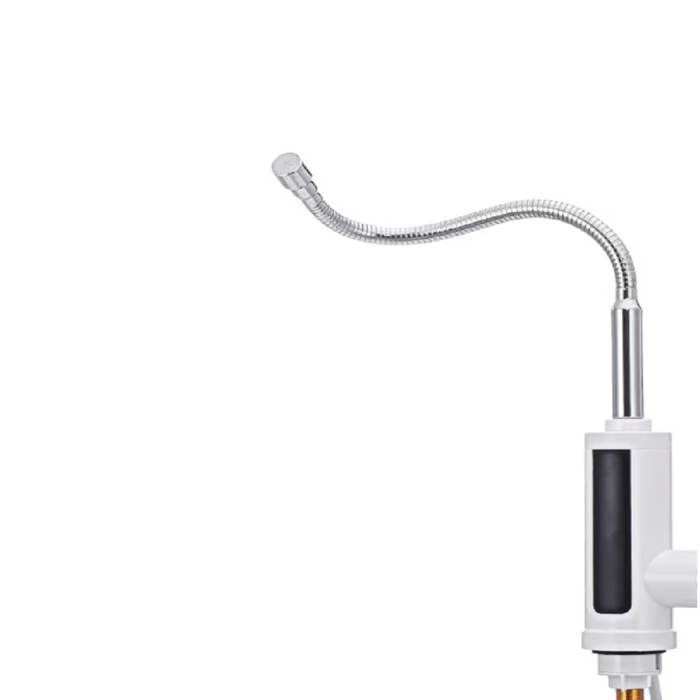LED kijelzős átfolyós vízmelegítő csaptelep alsó bekötéssel és flexibilis kifolyóval – energiatakarékos megoldás otthonra RY019-4 (BBV) - Image 4
