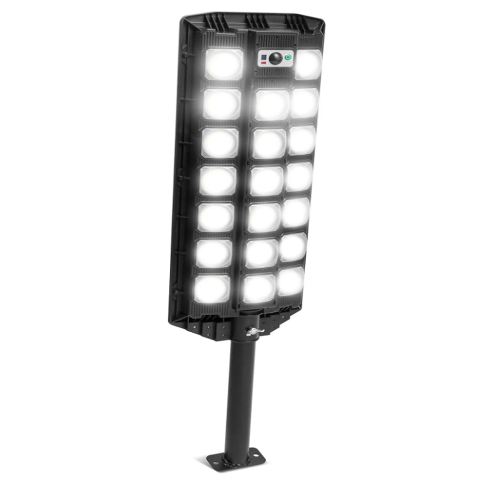 Weber napelemes 3500W utcai lámpa – erős fényű, szürkületi és mozgásérzékelős kültéri LED világítás (THM) (BBD) - Image 6