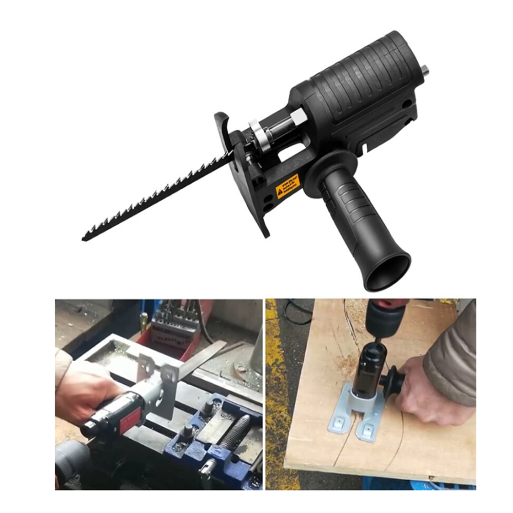 Univerzális orrfűrész adapter 3 cserélhető pengével – többfunkciós vágóeszköz barkácsoláshoz FK-ADAP300 (BBL) - Image 2