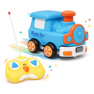 ChooChoo Buddy távirányítós játék vonat gyerekeknek – vidám RC mozdony kicsiknek, fejlesztő játék 13×10×11 cm (BBJ)