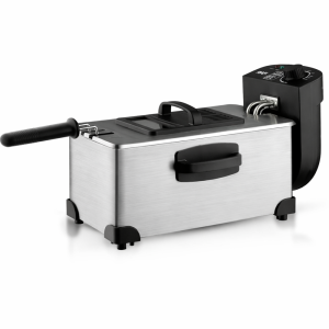 RAF 3 literes elektromos fritőz – 2000W olajsütő rántott ételekhez (BBV) (FX)