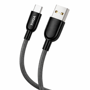 XHUA X186 USB-C szilikon töltőkábel – puha, hajlékony USB-C adatkábel gyorstöltéshez (BBD)