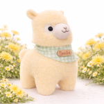 Alpacasso sárga plüss alpaka – puha, ölelhető alpaka játék gyerekeknek és ajándéknak (BBJ)