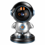 AstroCam asztronauta WiFi IP kamera 360° forgatható Full HD 1080P babafigyelő és kisállat megfigyelő éjjellátóval, kétirányú hanggal (BBD)