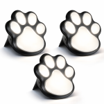 SolarPaw napelemes mancs mintás LED kerti dekor lámpa szett 3 db kültéri díszvilágítás (BBD)
