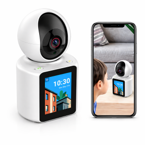 Sumker KE24-129 okos beltéri WiFi kamera – HD megfigyelő rendszer élő videohívás funkcióval (BBD)