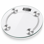 Kouvolsen KOS-17008 digitális személymérleg – LED kijelzős üveg testsúlymérő 180 kg (BBKM)