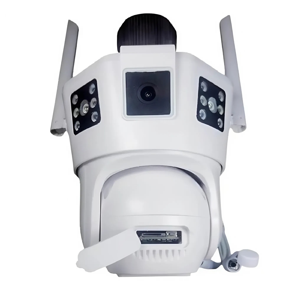 Kültéri Wi-Fi IP kamera – 360°-ban forgatható, SD kártya támogatással, V380 applikációval és 3 képernyős megjelenítéssel-MTS-39B (BBD) - Image 3