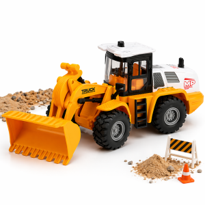 MegaBuilder 1:16 építőipari munkagép – interaktív rakodógép fény- és hangeffektekkel JS129-1 (BBJ)