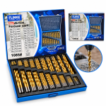 Flinke 175 részes fém fúrószár készlet – 1–10 mm FK-1750 (BBD)