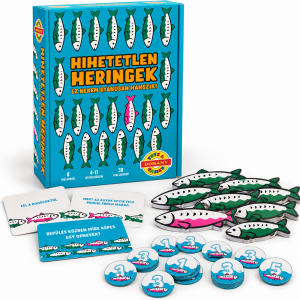 Hihetetlen Heringek – Gyanúsan hangzik! társasjáték (BBMJ)