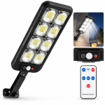 Napelemes kültéri lámpa 200 LED-del–IP65 távirányítós JX200COB (BBD)
